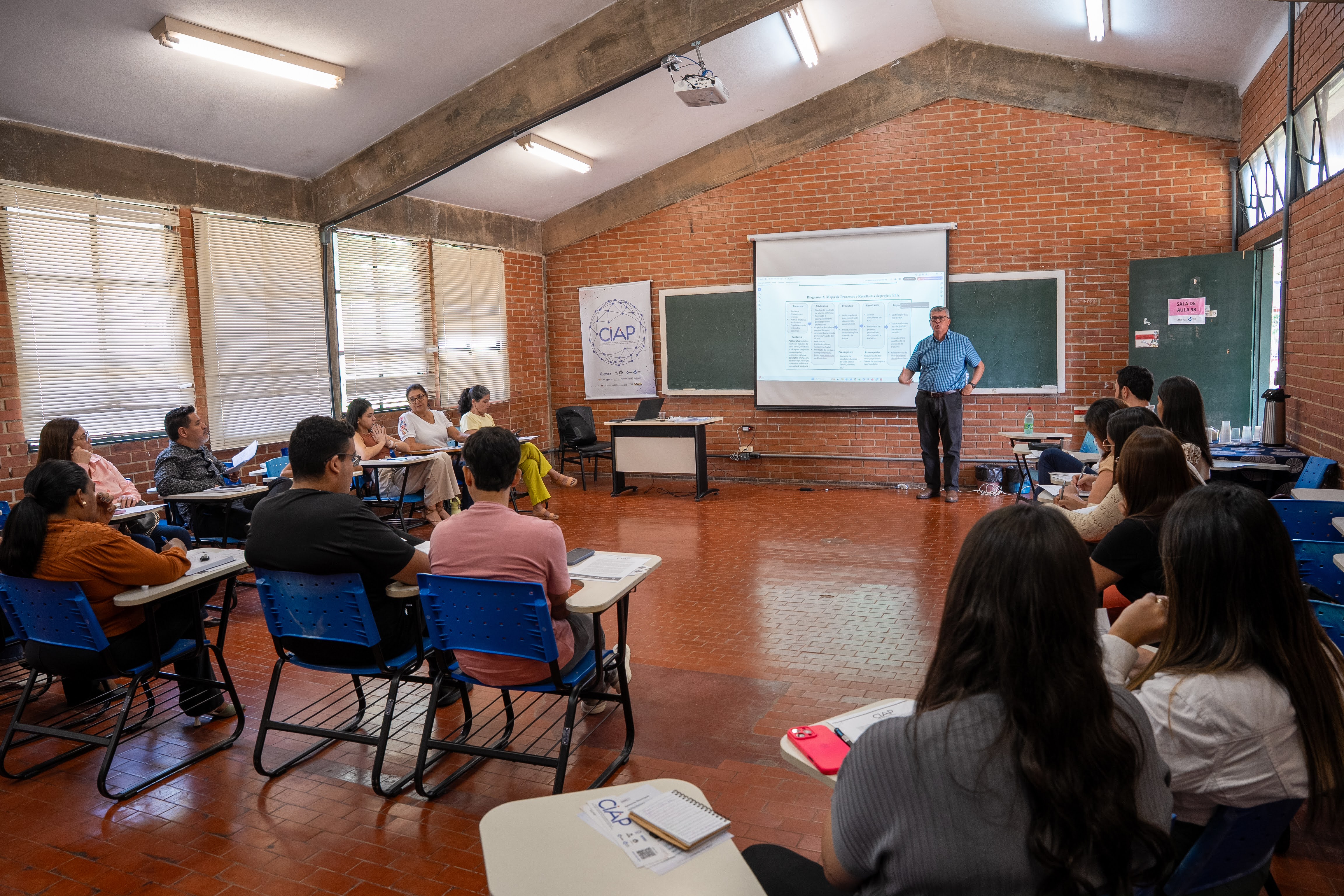 Oficinas do CIAP abordam métodos de planejamento e avaliação de políticas públicas em Cidade de Goiás