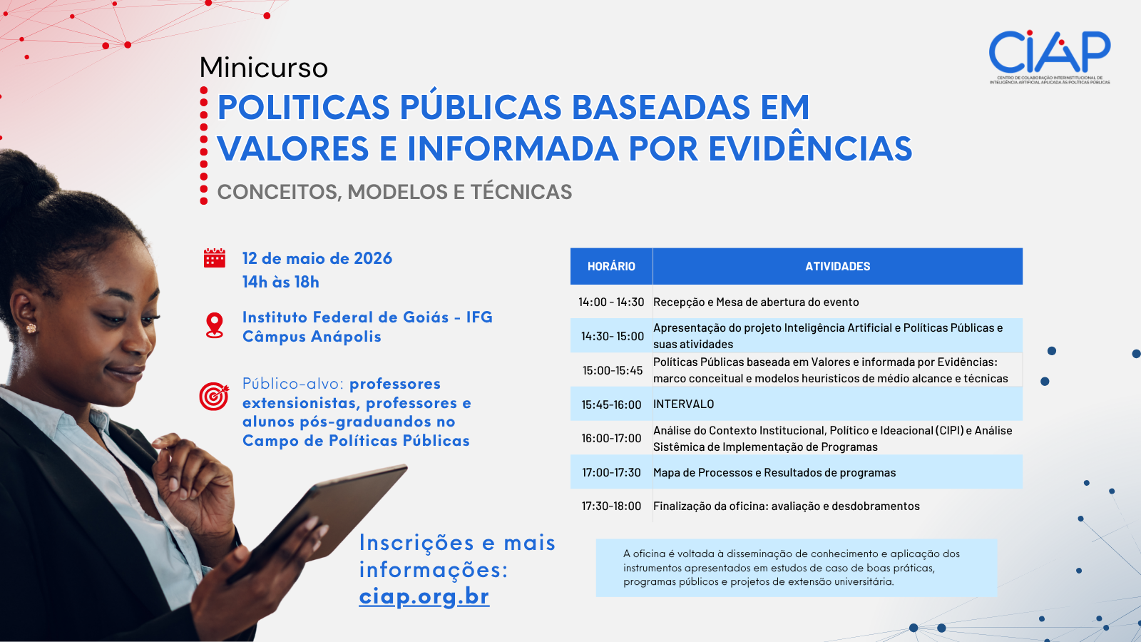 Data e programação POLÍTICAS PUBLICAS