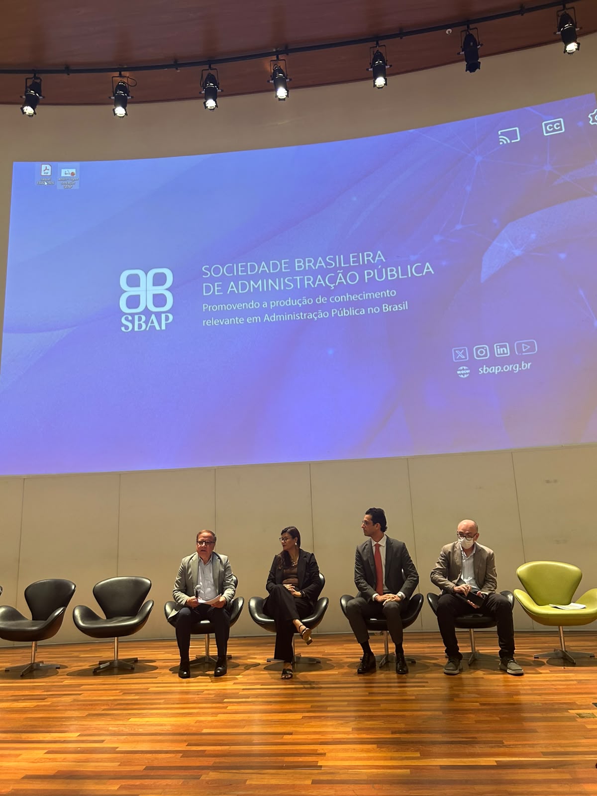 CIAP participa do Encontro Brasileiro de Administração Pública 2026 em Brasília
