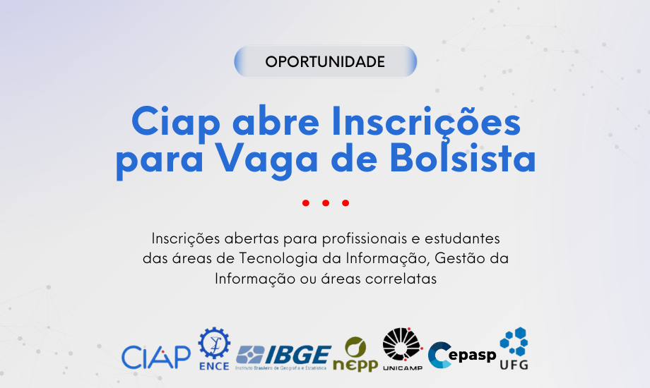 CIAP Abre Inscrições para Processo Seletivo de Bolsista – Edital 02/2025