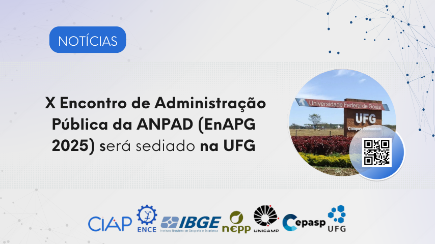 ANPAD Promove EnAPG 2025 na UFG: Encontro Essencial para Gestores e Pesquisadores