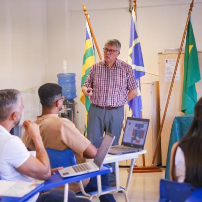 Instituto Federal de Goiás em Anápolis recebe capacitações do CIAP